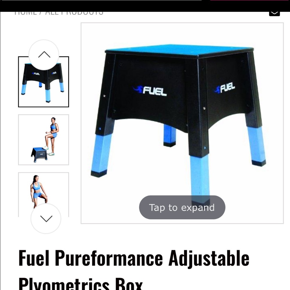 Fuel Plyometrics step up box